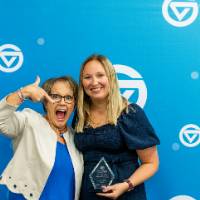 Fun Unsung Hero award group photo